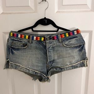 Free people Jean shorts